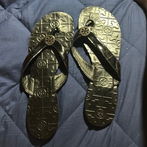 Paten leather Tory Burch sandals